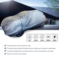 Funda de Coche Cubierta De Coche Universal,Impermeable,Protección Contra Sol Lluvia Nieve Polvo,Accesorios Para Coches, Tamaño S-M-L-XL-XXL - details 4
