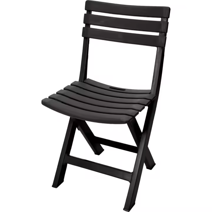 Silla plegable de plástico 80 x 45 cm - 1