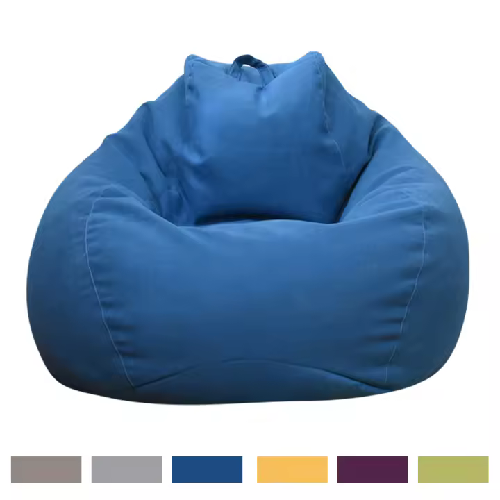 Cubierta De Silla De Tamaño Grande Para Silla De Tamaño S/M/XL Muebles Cómodos Para El Salón Cubierta De Silla De Tamaño Grande Para Niños Sin Relleno - 1