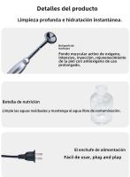 Nueva Máquina De Burbujas De Oxígeno Mágica Limpieza Profunda Piel Suave Y Blanca Eliminación De Mite Belleza Rejuvenecimiento Facial Dispositivo De Gestión Japonés - details 12