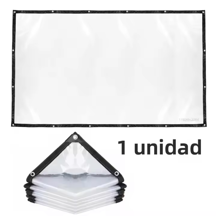 PE Transparente Impermeable Película De Grasa Para Jardín Balcón Estufa De Suculentas Protección Solar Impermeable - 1