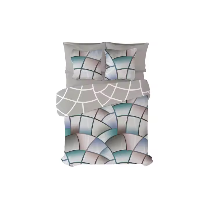 Funda Nórdica Pierre Cardin Lucas Gris 144 Hilos 180 x 230 cm - 1