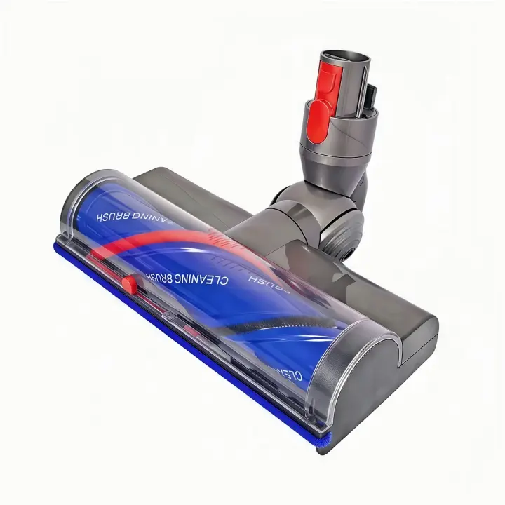 CepilloFlexible Con Alta Suction De 180° Para Aspiradora Dyson V7/V8/V10/V11/V15 Asa Extendida De Acero Al Carbón Adaptador De Cabezo Abscisa AC Rosewood - 1