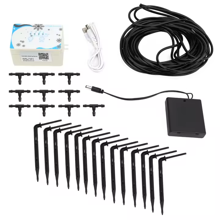 Dispositivo de riego automático Herramienta de riego automático con temporizador inteligente (batería no incluida) - 1