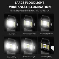 Linterna LED Super Brillante Recargable Solar USB Para Camping Pesca Emergencias Exterior Torcha Con Luz Cobertura De 100-200 M ABS Resistente Al Agua Y Choques - details 2