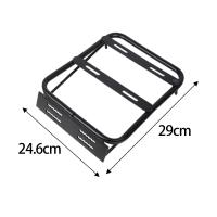 Soporte De Equipaje Trasero Para Motocicleta Robusto Desmontable Con Tornillos Base Cuadro De Rueda Portabandeja Almacenamiento - details 5