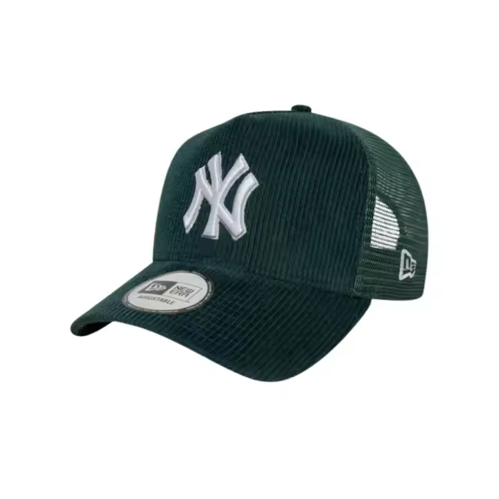 Gorra new era trucker 9forty NY Yankees pana verde de hombre - 1