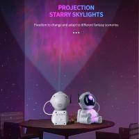 Proyector De Estrellas Nuevas Luz De Noche Galaxia Astronauta Espacial Proyector Nebulosa Estelar Lámpara LED Para Decoración De Habitación Regalo Infantil - details 5