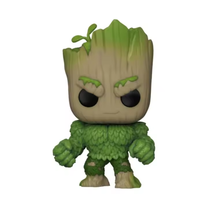 Funko pop marvel: we are groot groot como hulk 81338 - 1