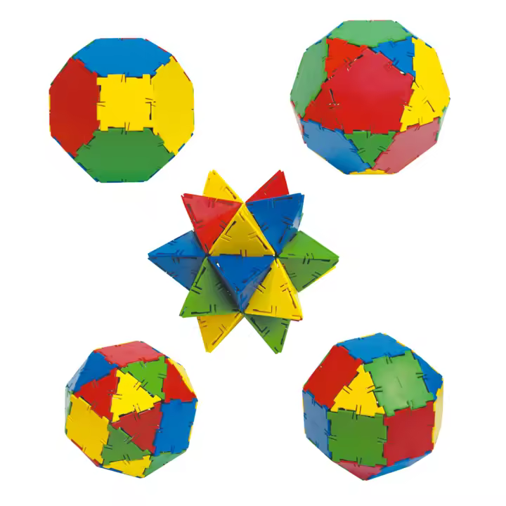 Juego geometría y volumen (150 piezas) - 1