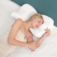 Almohada Para Dormir De Lado Antiarrugas Y Antienvejecimiento Almohada De Memoria Para Prevenir Dolor En El Cuello Y Hombros - details 6