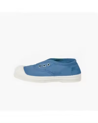 Zapatilla Bensimon Tennis Elly Denim BENSIMON - Modelo Indispensable - Hecha a Mano en Europa - Confort y Estilo - Azul - 1