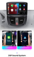 Junsun Radio Coche para Peugeot 207 207CC 2006 2007 2008 2009 2010 2011 2012 2013 2014 2015 AI Voice 2 din Pantalla Coche Android Auto Multimedia Navegación GPS Auto radio - details 8