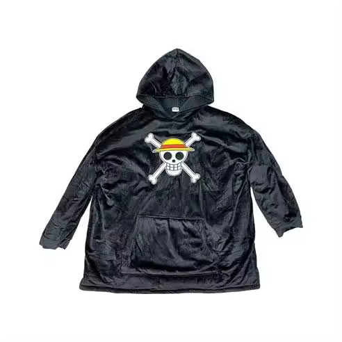 Poncho Pijama One Piece Calavera Adulto - Comic Studio - 1