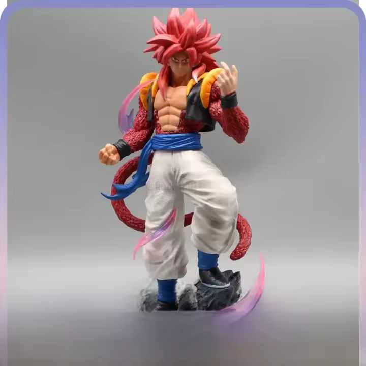 Figura De Acción Dragon Ball Gogeta 25cm Super Saiyan 4 Modelo PVC Estatua De Colección Juguete Decoración Regalo Para Fans - 1