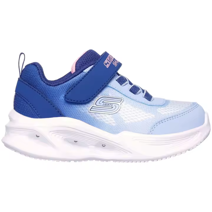 Zapatillas Skechers S-Lights para niñas en color azul - 1