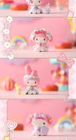 Nueva Figura De Colección Miniso Mymelody Fiesta De Té Muñeca Dulce Y Encantadora Para Decoración De Escritorio Oficina Coche Regalo Para Niños Material PVC - details 3