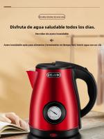 GELAIBO Hervidor Eléctrico De 1.8 Litros Capacidad Grande Acero Inoxidable Estilo Europeo Moda Diseño Mechanical Temperatura Fuente De Alimentación 240V - details 0