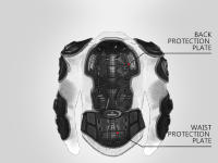 Chaqueta De Motocicleta Para Hombres 5XL Con Armadura Protección Completa Motocross Enduro RACING Equipamiento Protector Unisex - details 6