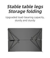 Mesa De Camping Compacta Y Portátil WESTTUNE Ultraligera Plegable De Aleación De Aluminio Para Acampar Y Senderismo - details 6