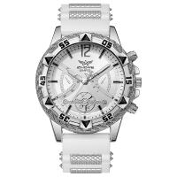 Reloj De Pulsera De Cuarzo Para Hombre AliExpress Con Gran Dial De Silicona Azul Luz De Luz Estilo Deportivo Y Casual En Stock - details 5