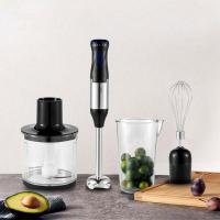 Batidora de mano 1000W, 5 Velocidad regulable + Turbo, 4-en-1 Picadora Eléctrica Maple inoxidable Incluye Vaso medio, Picador y Emulsionador  Pica hielo, Pies freezados, Frutos Secos - details 4