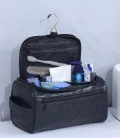 Bolsa De Viaje Para Hombres Y Mujeres Organizador De Maquillaje Y Cosméticos PU Impermeable Con Almacenamiento Portátil Y Colgante - details 8