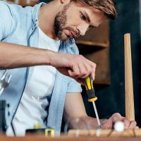 Juego De Destornilladores Magnéticos Con Estuche 43/42 Piezas Incluye Slotted Phillips Hex Pozidriv Torx Herramientas De Precisión Para Hombre - details 0