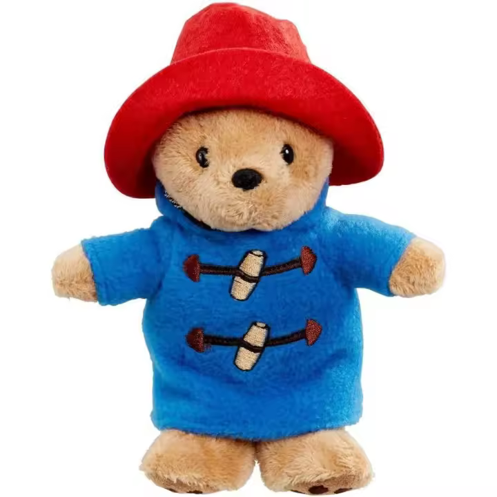 Clásico juguete de oso Paddington, rojo, 13,5 cm de profundidad x 8 cm de ancho x 13 cm de alto - 1