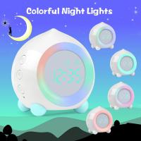 Reloj despertador para niños con Luz LED digital, Despertador con Luz Nocturna, para día y Noche, para niños y niños, Con Volumen ajustable y función de Repetición, with Carga USB - details 0