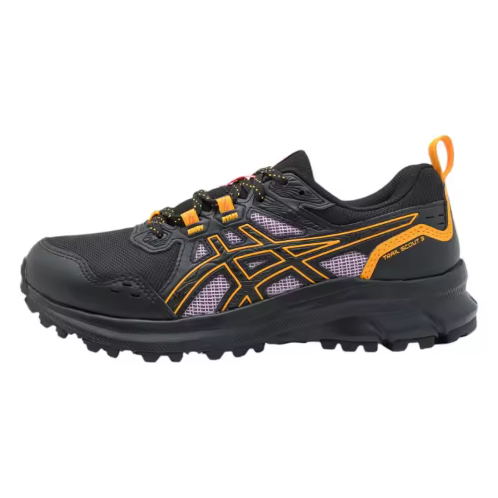 Zapatillas Asics Trail Scout 3 Negro Naranja Light Ube 1012B516-004 Trail Running Mujer - 1