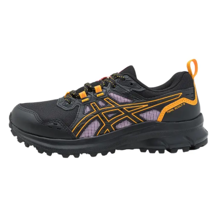 Zapatillas Asics Trail Scout 3 Negro Naranja Light Ube 1012B516-004 Trail Running Mujer - 1
