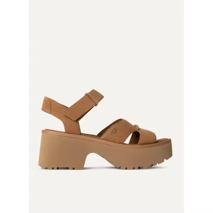 Sandalia Ugg New Heights Ankle Strap cuero - 1