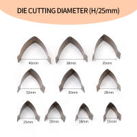 Cortador De Esquinas Redondas WUTA En Cuero Punzón De Billetera Bolsa Cuchillo De Corte Mold De Borde Arco Forma Circular Para Manualidades Y Artesanía - details 9
