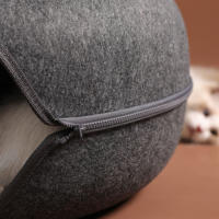 Cama para Gatos con forma de Dona y Túnel, juegos Interactivos y Equipo de ejercicio de entrenamiento para Gatos de material transparente y transpirable de Doble use - details 4