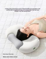 Almohada Ergonómica De Soporte Cervical Ajustable Para Todas Las Posiciones De Sueño Almohada De Memoria Para El Cuello Con Poliéster 100% Uso Diario Y Viajes - details 2