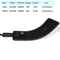 Calentador De Acuario Flexible 7.5W 15W Mini Para Tanque De Peces Tortuga Controlador De Temperatura 220-240V - details 1