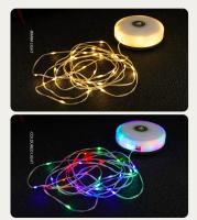 Luz De Camping 4-en-1 LED Reel De Hilo Exterior USB Lámpara De Camping Reciclable Luz De Ambiente Para Jardín Tienda Decoración - details 7