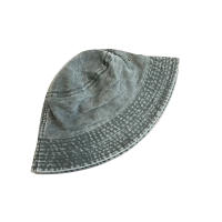 Gorro De Pescador De Leno Estilo Coreano Color Sólido Retro Lavado Sombrero De Vaquero Para Hombres Y Mujeres Con Pico Ancho Protección Solar Casual - details 15