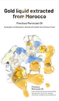 Suero vitamínico para cabello dañado y encrespado, suero para el cuidado del cabello con aceite de argán, vitaminas A, C, E, provitamina. B5 Cuidado del cabello seco (40 unidades rojas (1 paquete)) - details 5