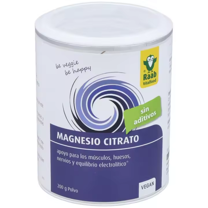 Raab Vitalfood Citrato De Magnesio 200G - 1