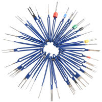 Kit De Herramientas Para Eliminación De Terminales De Conector Eléctrico 36Pcs Herramienta De Eliminación De Pines Opcional Para Cable De Automóvil Material De Acero Inoxidable - details 5