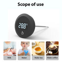 Termómetro De Cocina Digital Inalámbrico Para Barbacoa Y Carne Medidor De Agua Leche Y Café Herramienta Doméstica Precisa Y Confiable - details 3