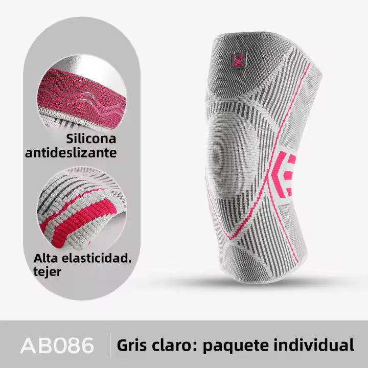 1PCS Soporte De Rodilla Para Running Y Ciclismo Elasticidad Nylon Compresión Deportiva Para Baloncesto Y Voleibol - 1