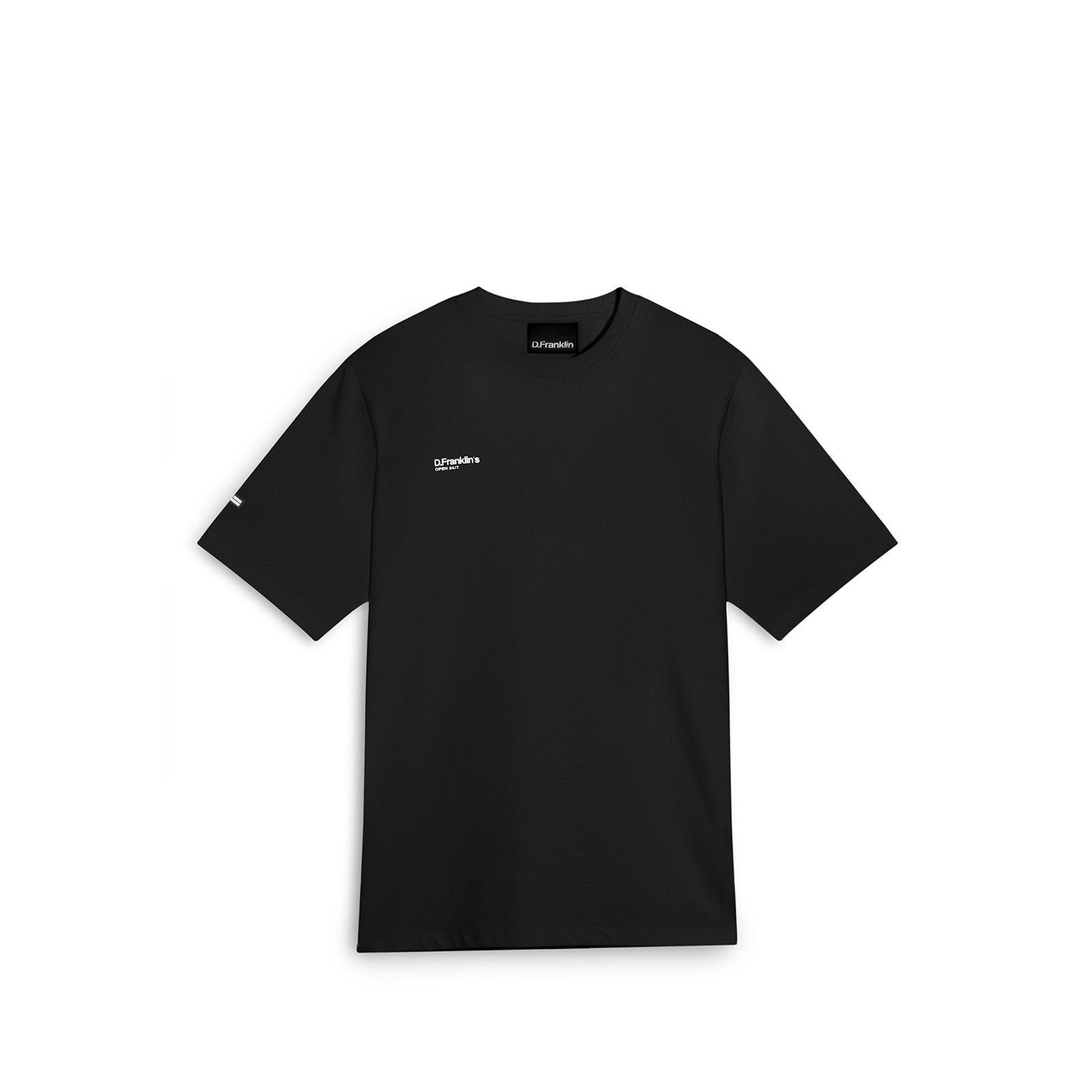 D.Franklin Camiseta Best Burger Negra   Blanca  - Camiseta para Hombre - Moda casual Hombre