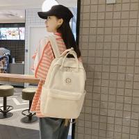 Mochila escolar portátil para adolescentes, bolsa de viaje de negocios, resistente al agua, de nailon, color negro, para mujer - details 9