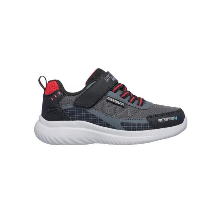 Skechers bounder 2.0 aqua pace black children's shoes.