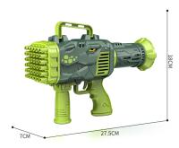 Máquina De Burbujas Automática Con Luz Para Exteriores Juguete Para Niños Sin Batería Y Sin Agua De Burbujas Plástico ABS - details 2