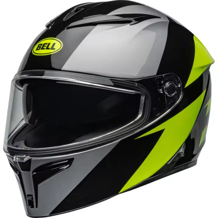 Casco Integral BELL Lithium - Shear Gloss Metallic Gray/Retina TALLA L - 1
