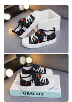 Zapatos De Lona Para Niños Y Niñas Negros Con Dibujos Ligeros Y Transpirables Antideslizantes Para Todas Las Estaciones Talla True Fit - details 16